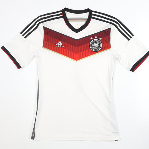 Adidas Adults White Medium Germany Home Shirt - Schweinsteiger 7