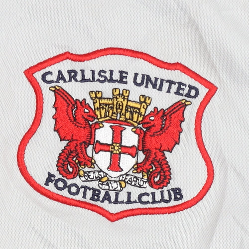 Fila Carlisle United Away Shirt Grey M Adults Short Sleeves