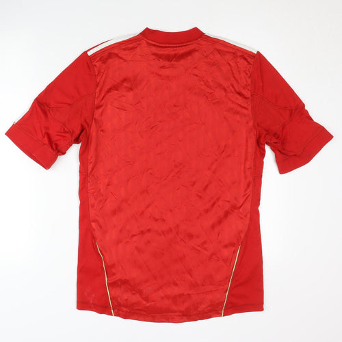 Adidas Red Liverpool FC Home Shirt for Adults, Short Sleeves