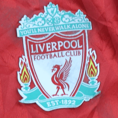 Adidas Red Liverpool FC Home Shirt for Adults, Short Sleeves