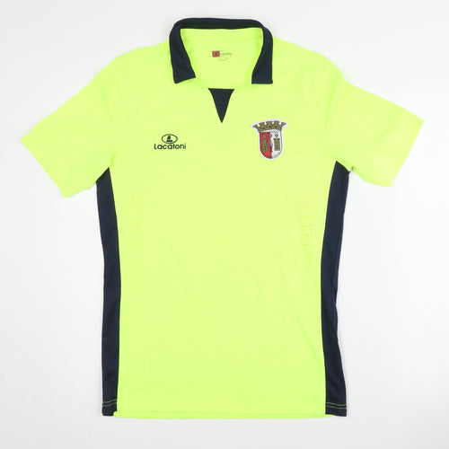 Lacatoni Adult Yellow Braga Training Shirt M Short Sleeves