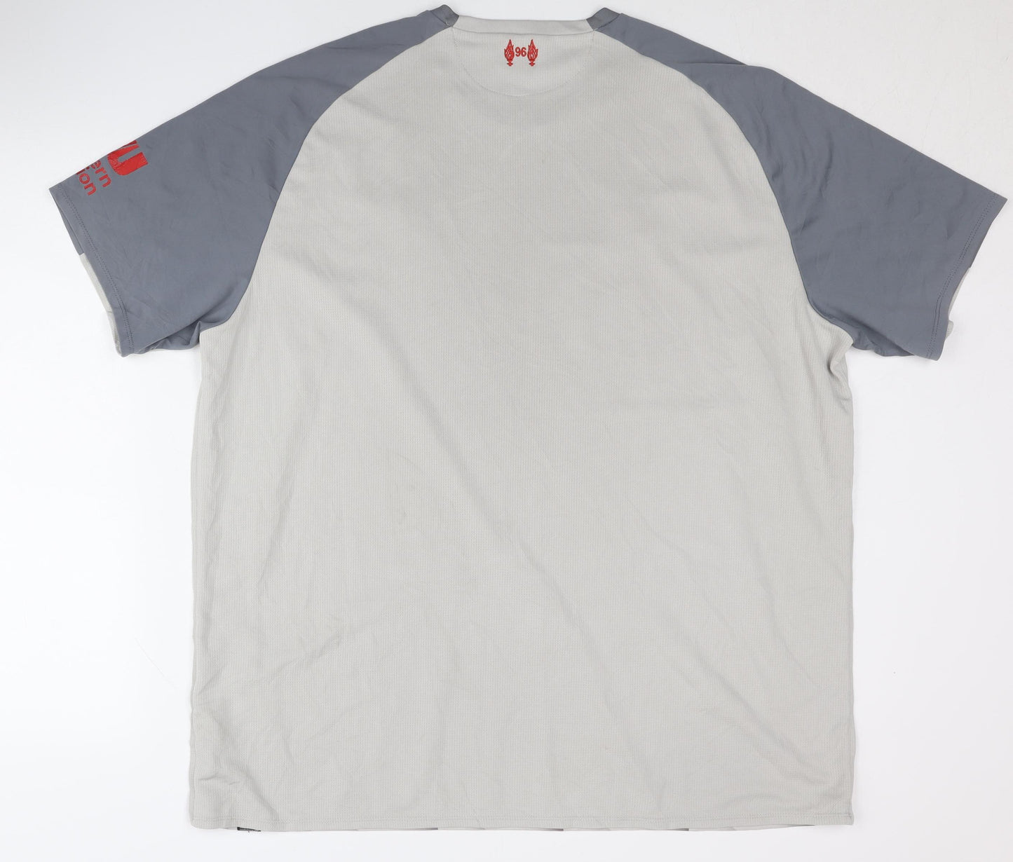 New Balance LFC Grey Away Shirt Adults 2XL Short Sleeves