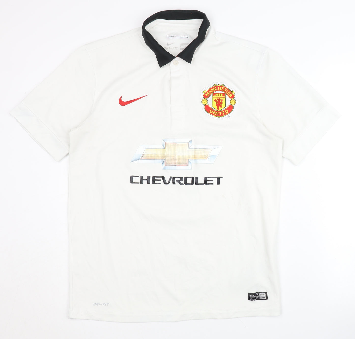 Nike Men's White Manchester United Away Shirt M