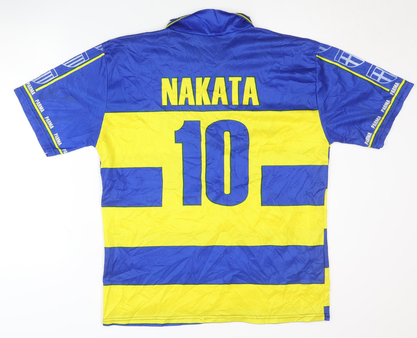 Parma Home Shirt 10 Nakata Blue XL Adults Short Sleeves