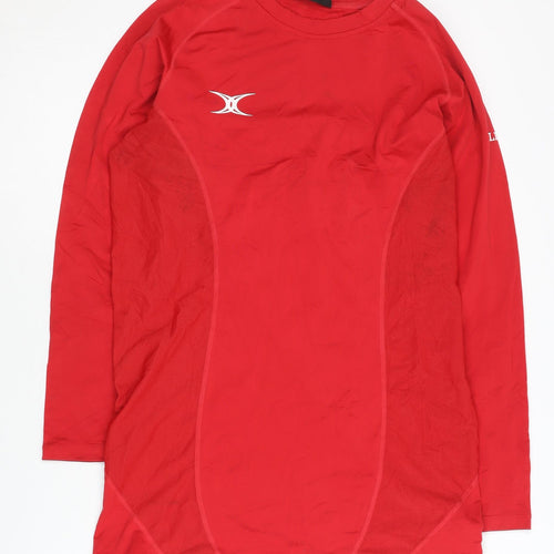 Gilbert Men's Red Long Sleeve Active Top XL