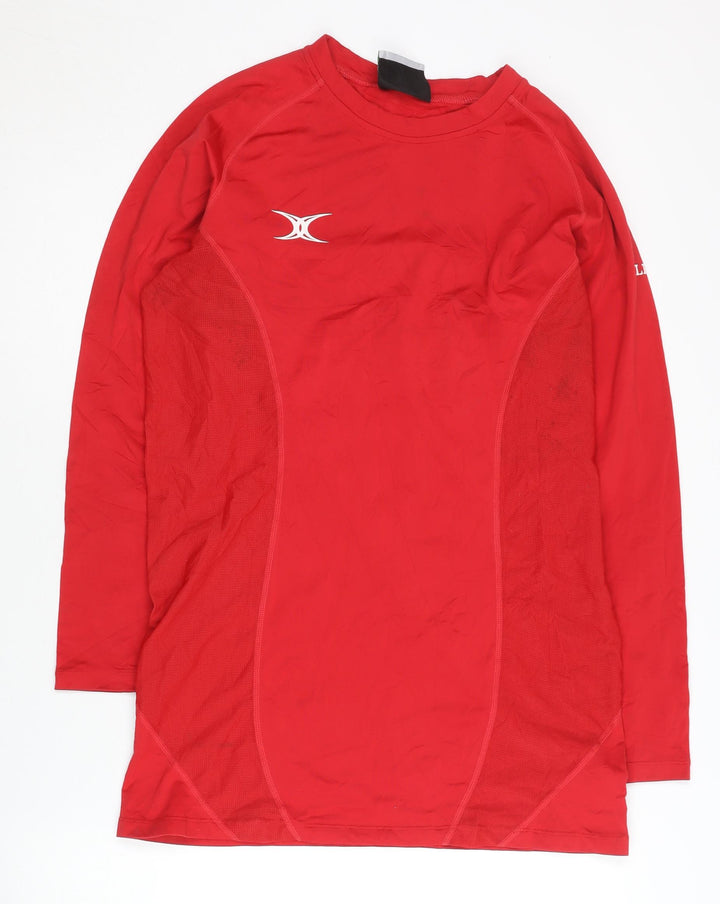 Gilbert Men's Red Long Sleeve Active Top XL