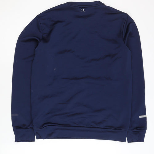 Calvin Klein Men's Blue Pullover Sweatshirt S