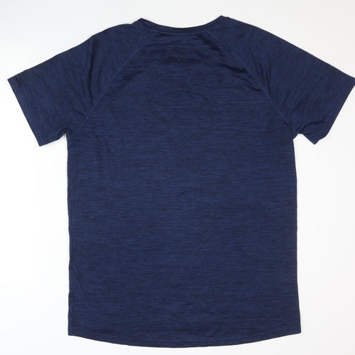 Active Blue Men's Gym T-Shirt L, Lightweight