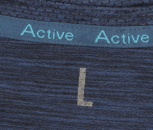 Active Blue Men's Gym T-Shirt L, Lightweight