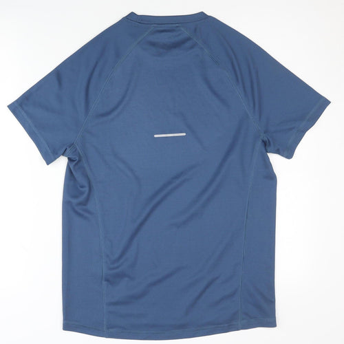 ASICS Men's Blue S Running T-Shirt Reflective