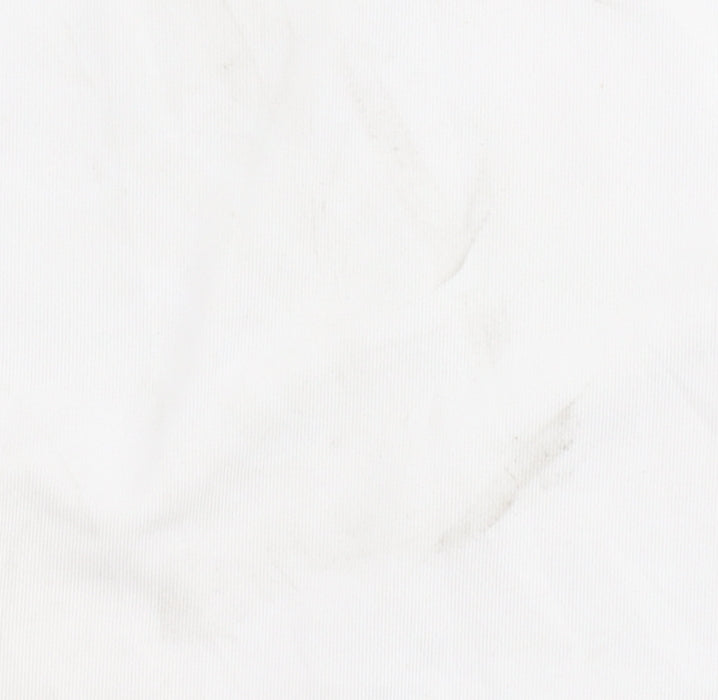 Under Armour Men's White Compression T-Shirt, Size L