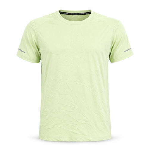 Wear to Move Men's Green T-Shirt, Size S, Reflective