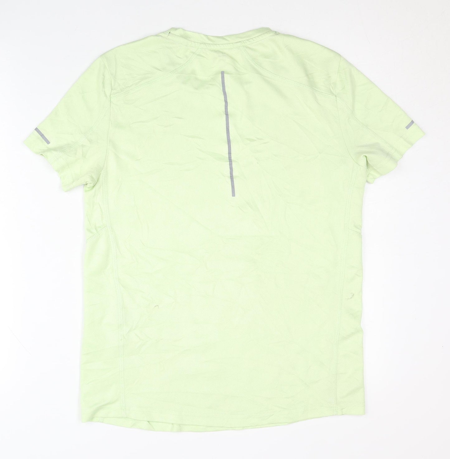 Wear to Move Men's Green T-Shirt, Size S, Reflective