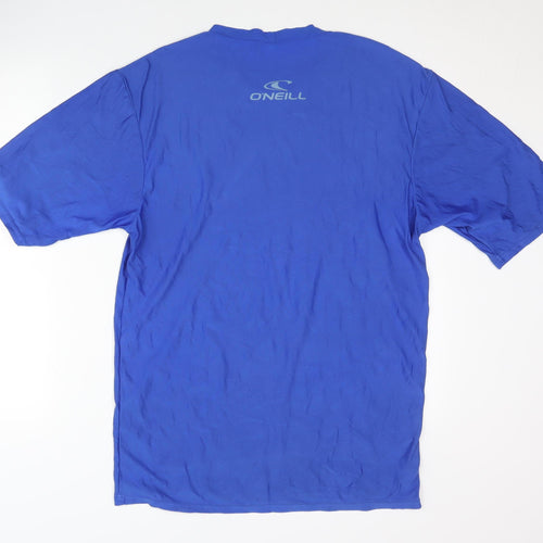 O'Neill Men's Blue Rash Guard Short Sleeve S