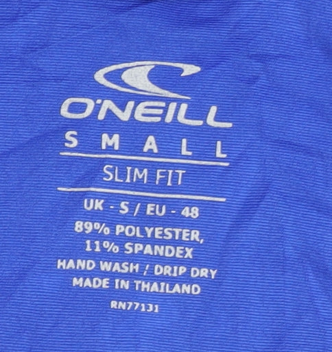 O'Neill Men's Blue Rash Guard Short Sleeve S