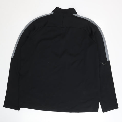 Nike Men's Black 1/4 Zip Sweatshirt M
