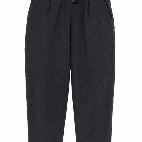 Zara Black Women's Jogger Trousers, Size S, Casual Wear