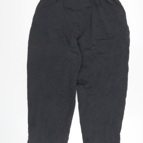 Zara Black Women's Jogger Trousers, Size S, Casual Wear