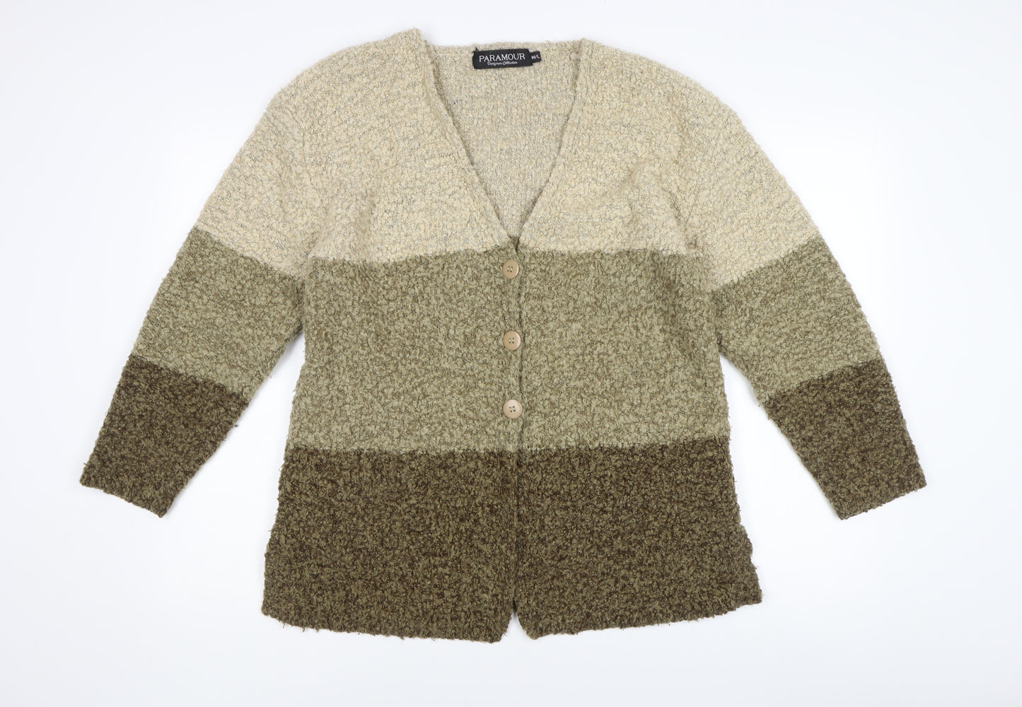 Paramour Women's Multicoloured V-Neck Cardigan M