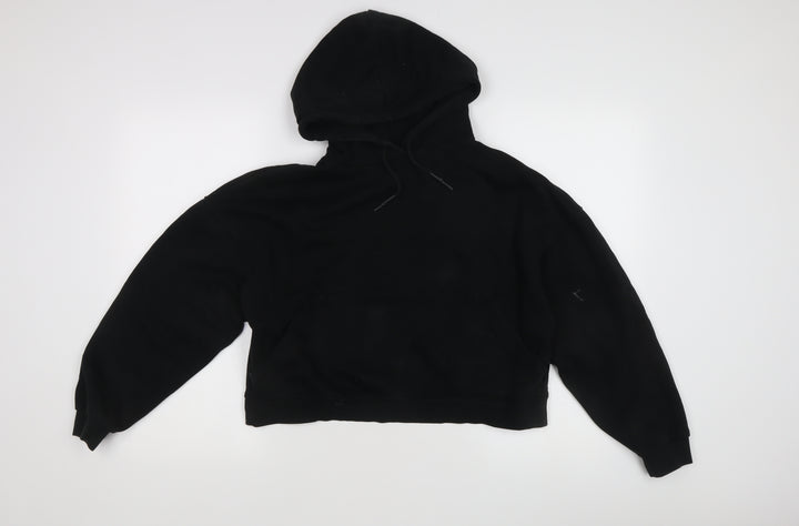ZARA Women's Black Pullover Hoodie, Size S