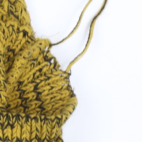 New Look Women's Yellow Chunky Knit Pullover Jumper S