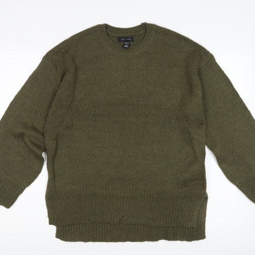 New Look Women's Green Pullover Jumper M