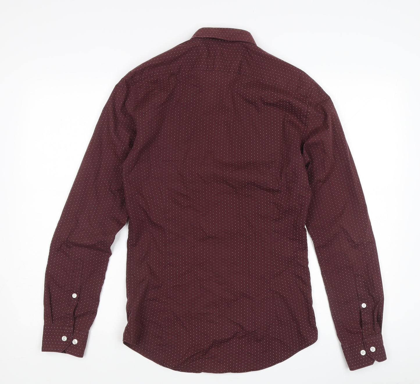 H&M Slim Red Men's Dress Shirt Size S