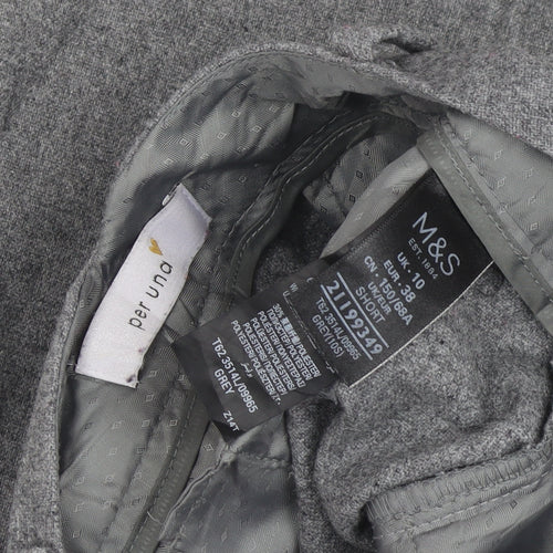 Marks and Spencer Grey Women's Trousers Size 10