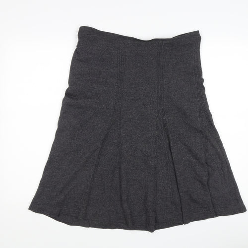 EAST Women's Grey XL Wool Skirt