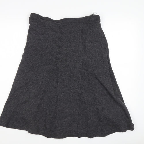 EAST Women's Grey XL Wool Skirt