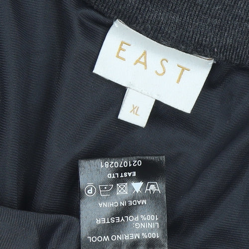 EAST Women's Grey XL Wool Skirt