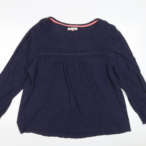 Brakeburn Women's Blue Long Sleeve Blouse Size 18
