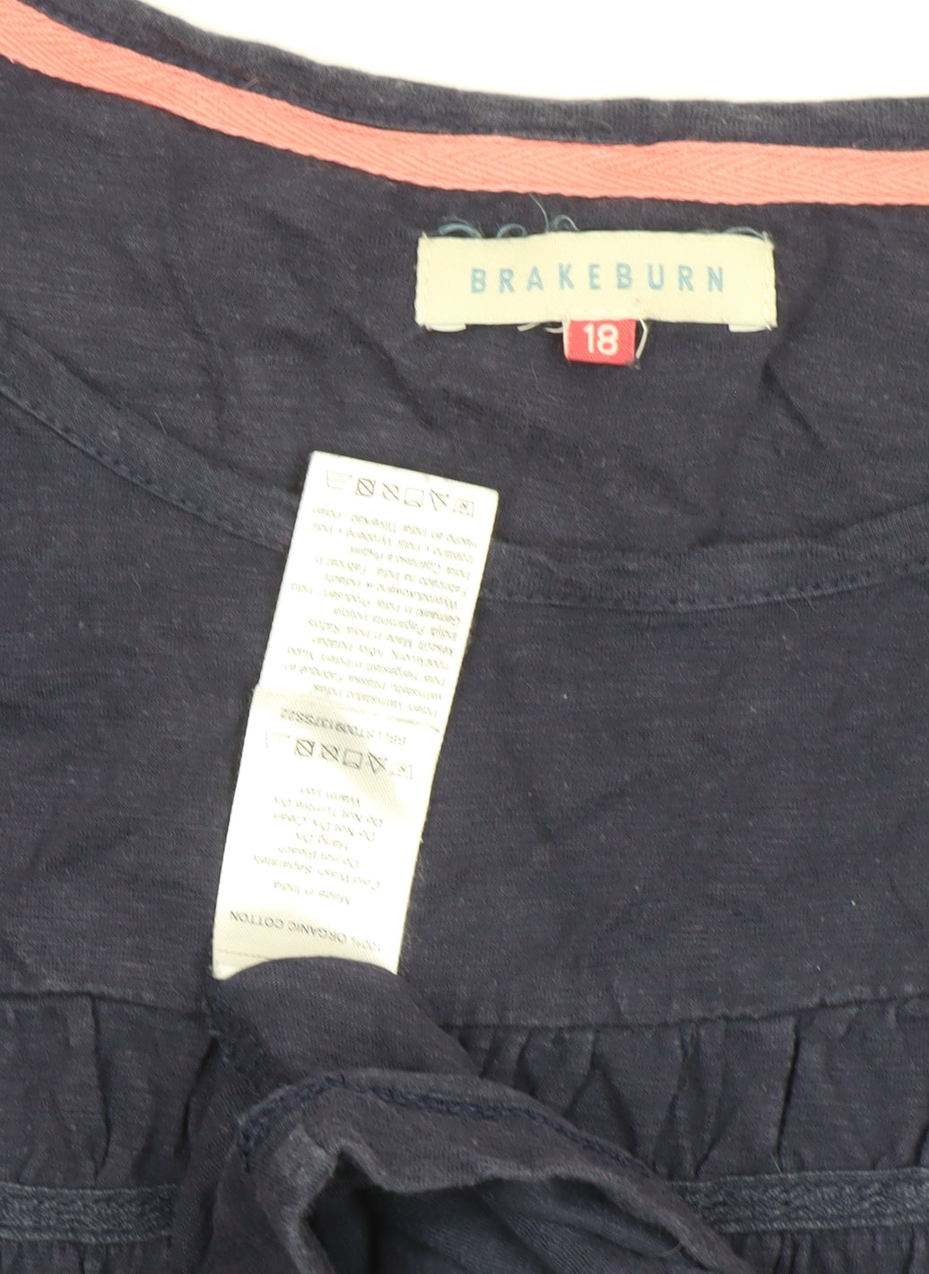 Brakeburn Women's Blue Long Sleeve Blouse Size 18