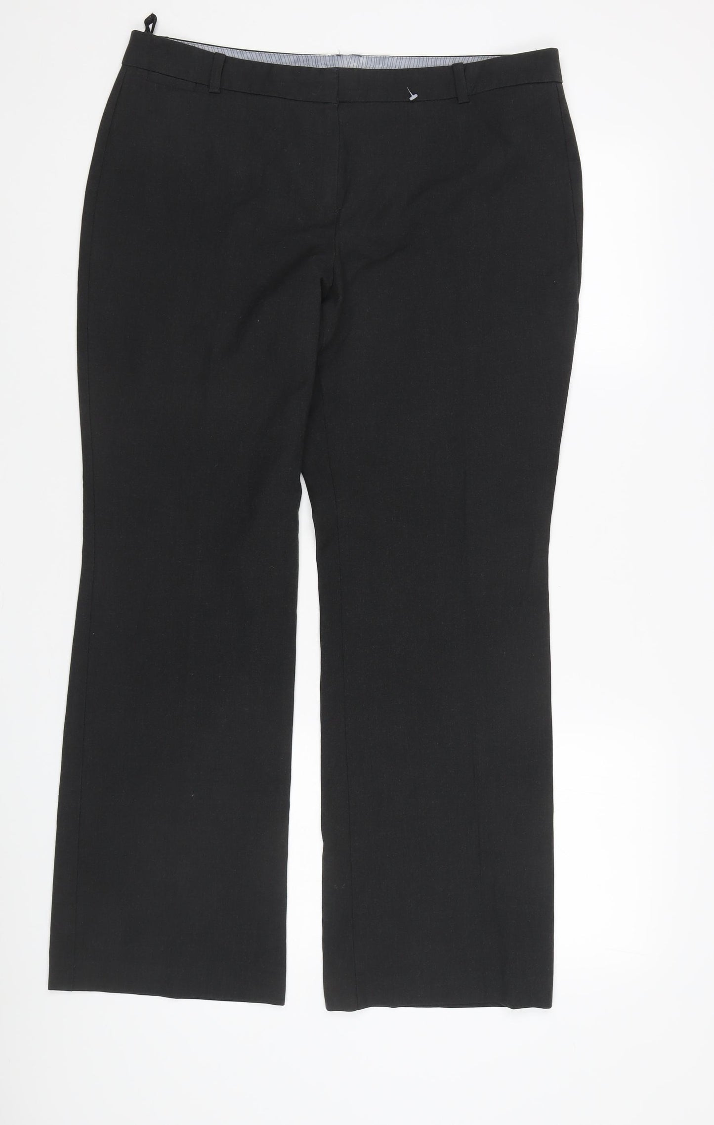 Marks and Spencer Black Womens Trousers Size 14