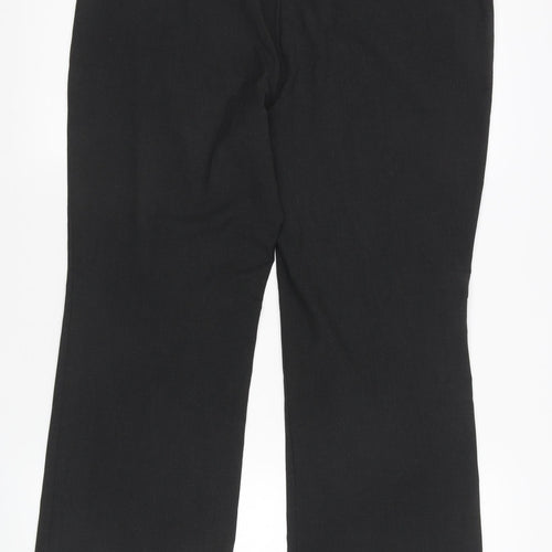 Marks and Spencer Black Womens Trousers Size 14