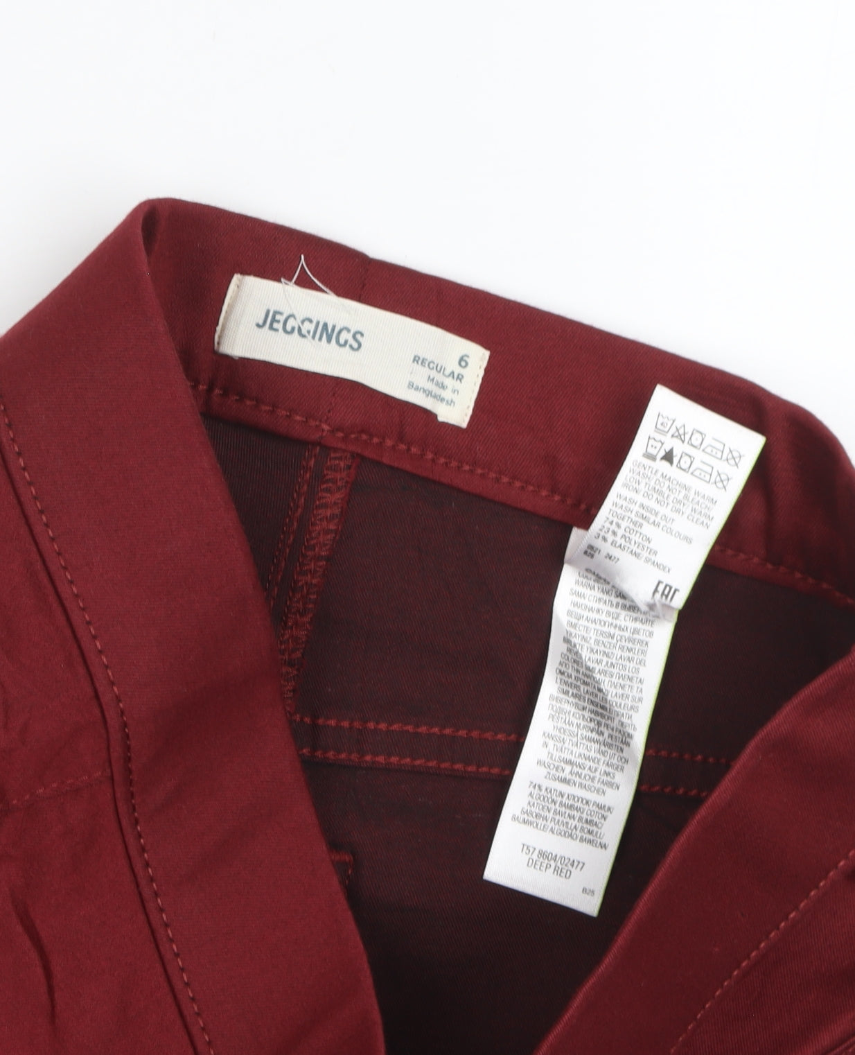 Marks and Spencer Women’s Red Jegging Size 6