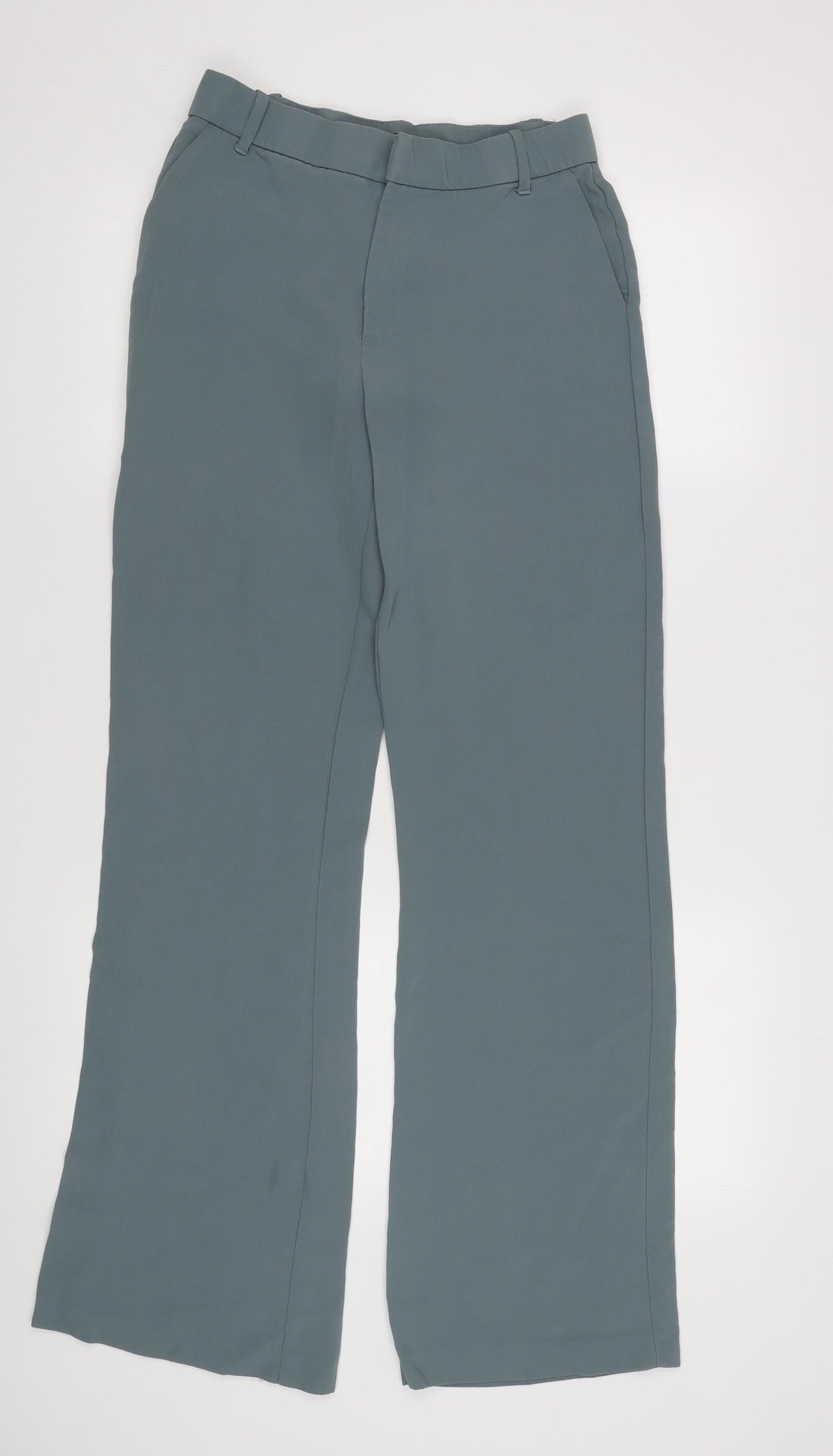 Zara Women's Blue Straight Trousers - Size S