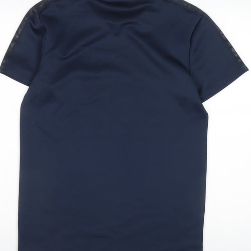 McKenzie Men's Blue Crew Neck T-Shirt, Size S, Solid