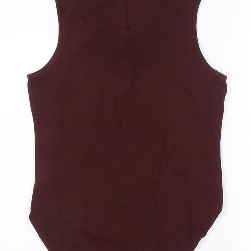 Superdry Women's Burgundy Bodysuit 3XS Slim Fit
