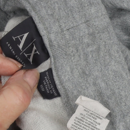 Armani Exchange Men's Grey Jogger Trousers Size M