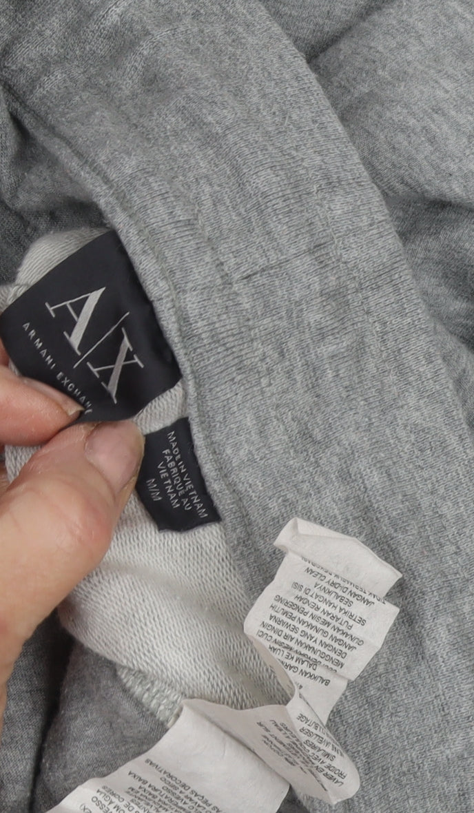 Armani Exchange Men's Grey Jogger Trousers Size M