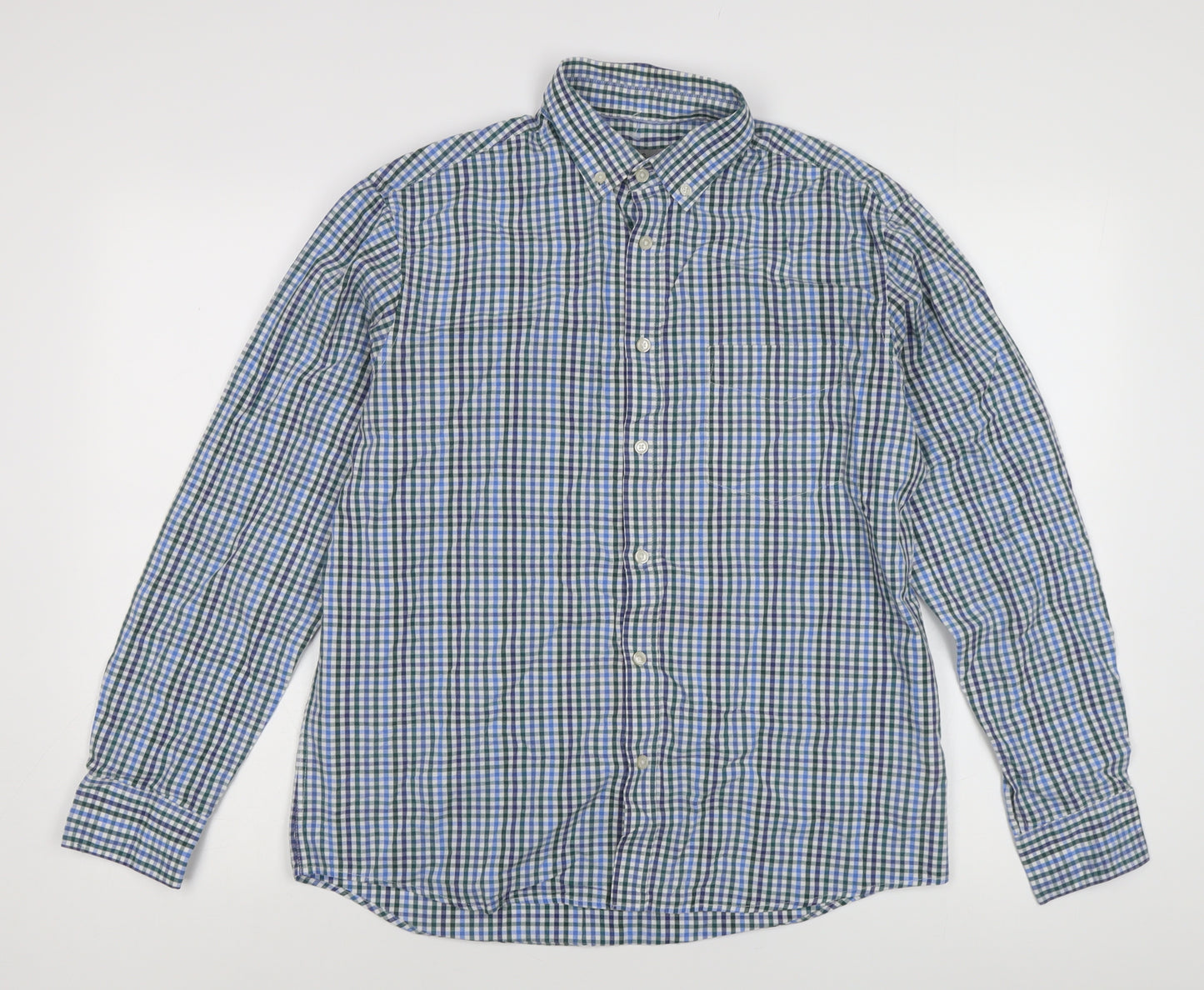 Marks and Spencer Men's Multicoloured Check Shirt