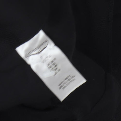 Dimensions Men's Black Cargo Trousers, L, Excellent Condition