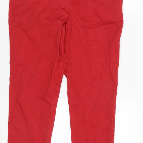 Next Women's Red Capri Trousers Size L