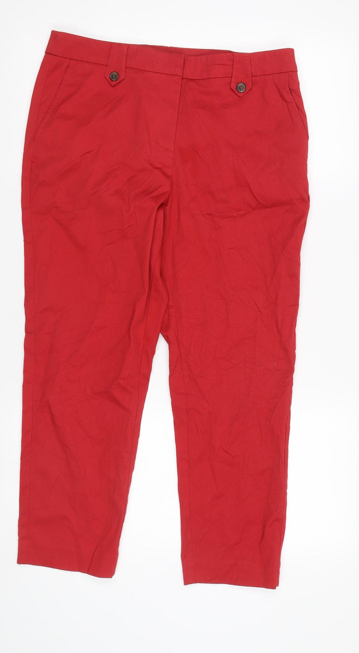 Next Women's Red Capri Trousers Size L