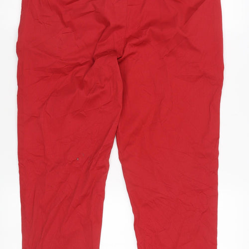 Next Women's Red Capri Trousers Size L