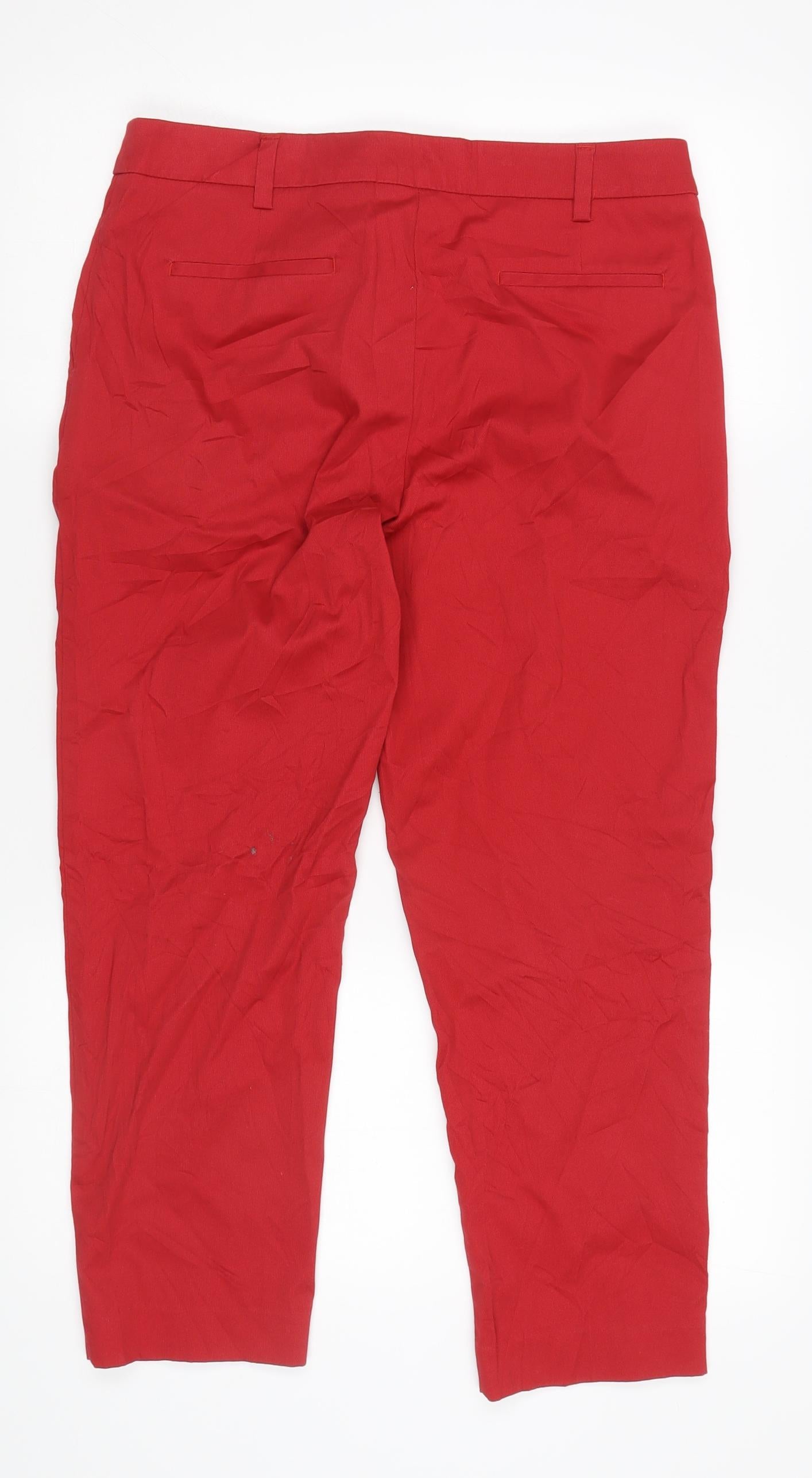 Next Women's Red Capri Trousers Size L