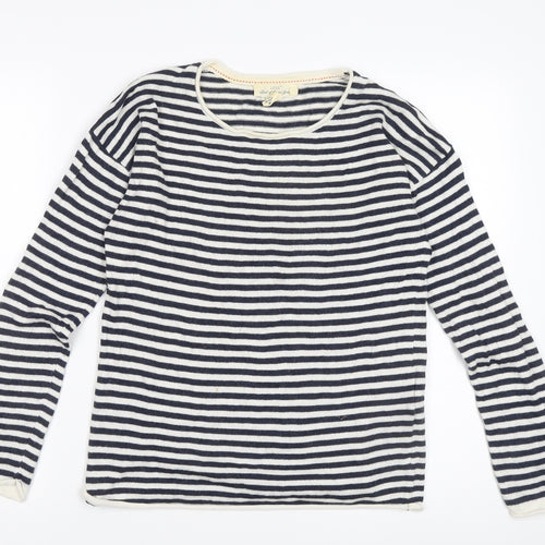 L.O.G.G. Women’s Striped Long Sleeve T-Shirt - Black/White, S