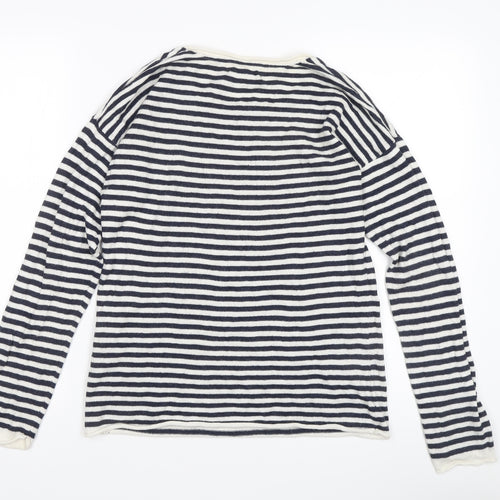 L.O.G.G. Women’s Striped Long Sleeve T-Shirt - Black/White, S