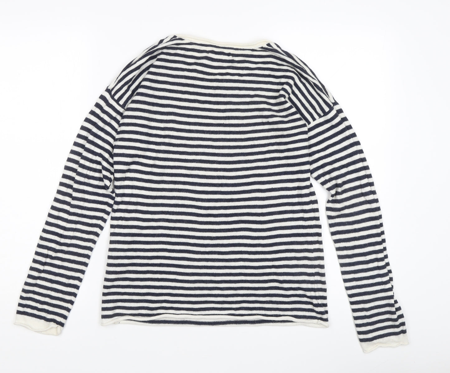 L.O.G.G. Women’s Striped Long Sleeve T-Shirt - Black/White, S